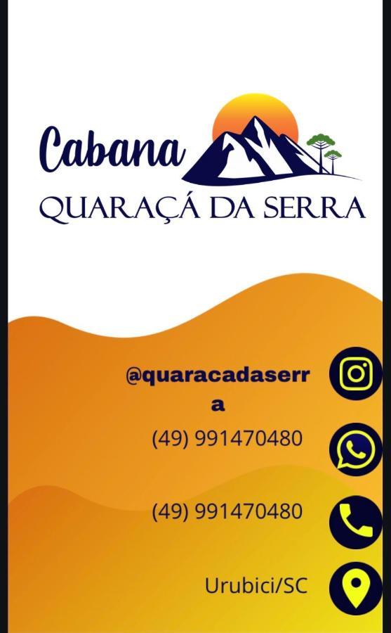 Cabana Quaraca Da Serra Urubici Kültér fotó